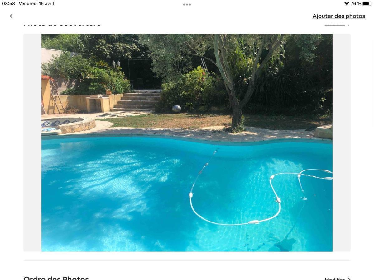 Studio Oustaou Acces Piscine Marsiglia Esterno foto