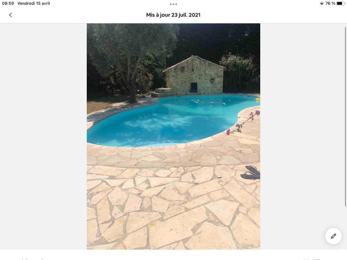 Studio Oustaou Acces Piscine Marsiglia Esterno foto